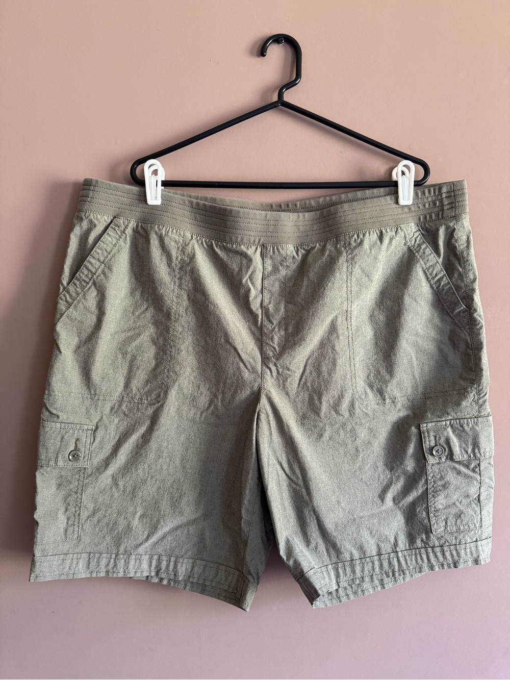 Chico's Women’s Cargo Elastic Waist Shorts